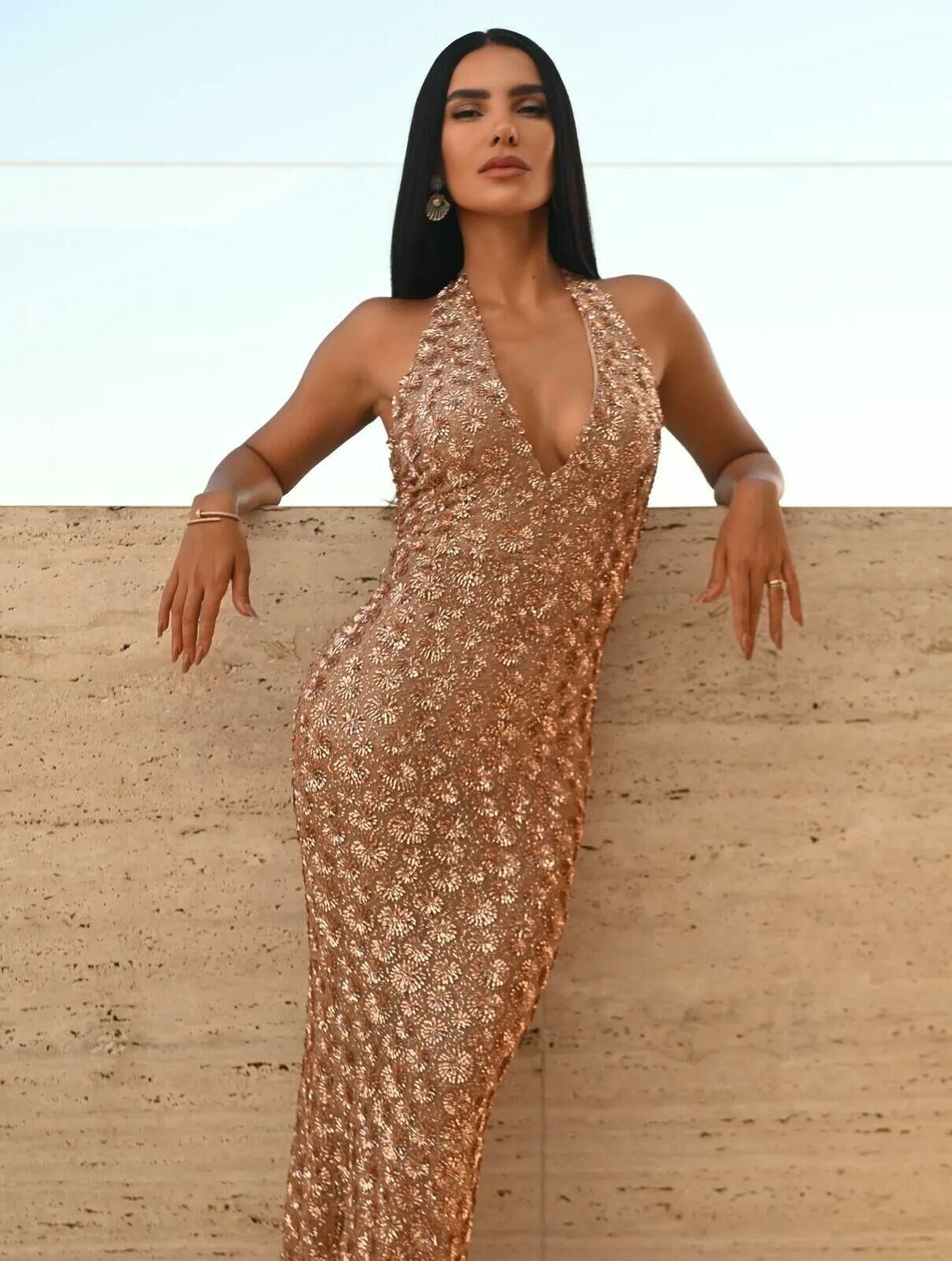 Imagem de Vestido Flora Nude Cloude